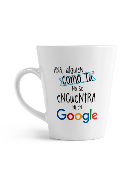 Taza conica ceramica 12oz