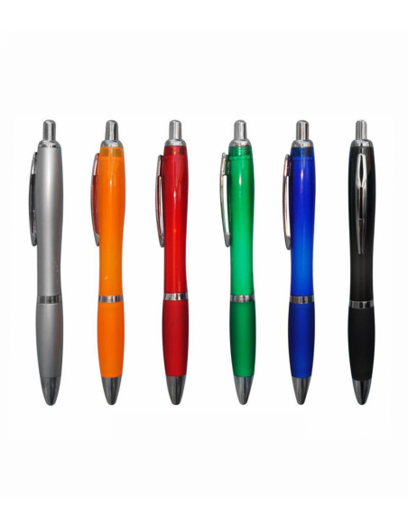 Boligrafo Plastico Retractil