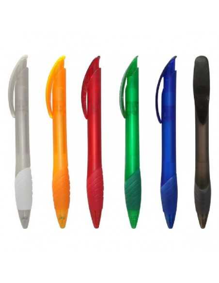 Boligrafo Plastico Traslucido