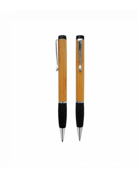 Boligrafo Madera Goma Antideslizante