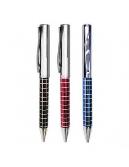 Boligrafo Metalico Retractil