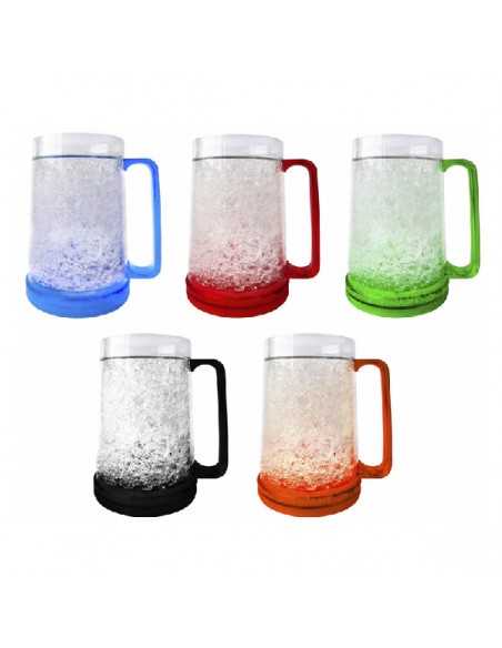 Mug Plastico Frosty Translucido