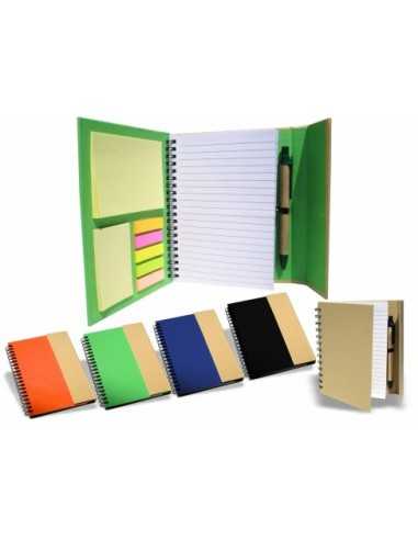 Notebook Anillada Cubierta Color Entero