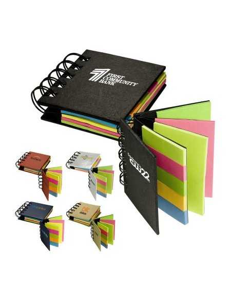 Notebook Mini con Espiral Negro