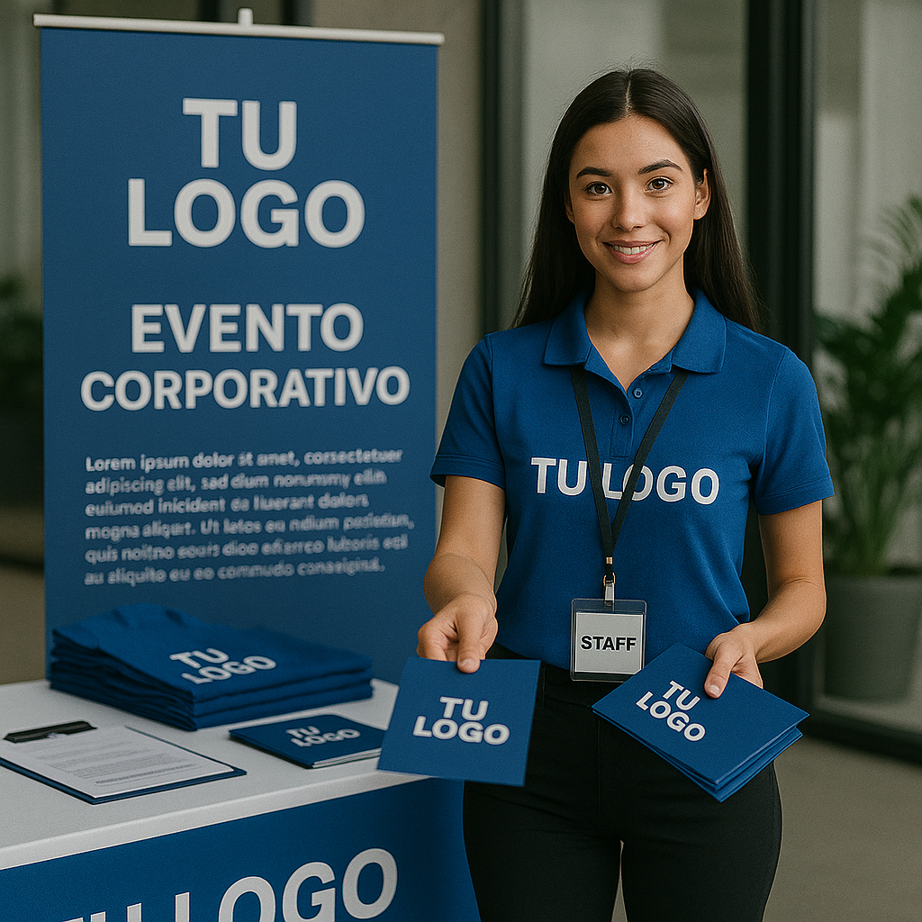 Gráfica y material impreso para eventos y stands