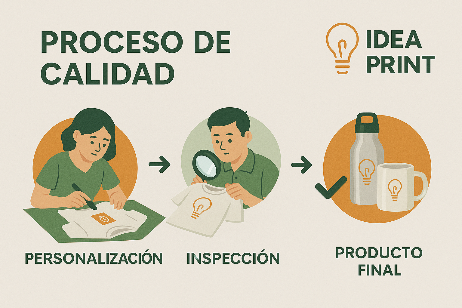 Calidad en productos personalizados Idea Print