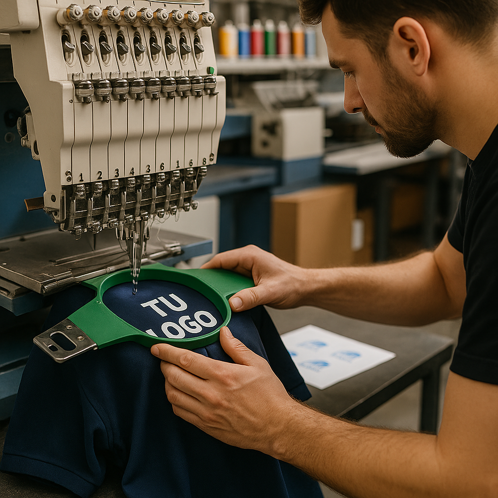 Bordado en polos, gorras y uniformes